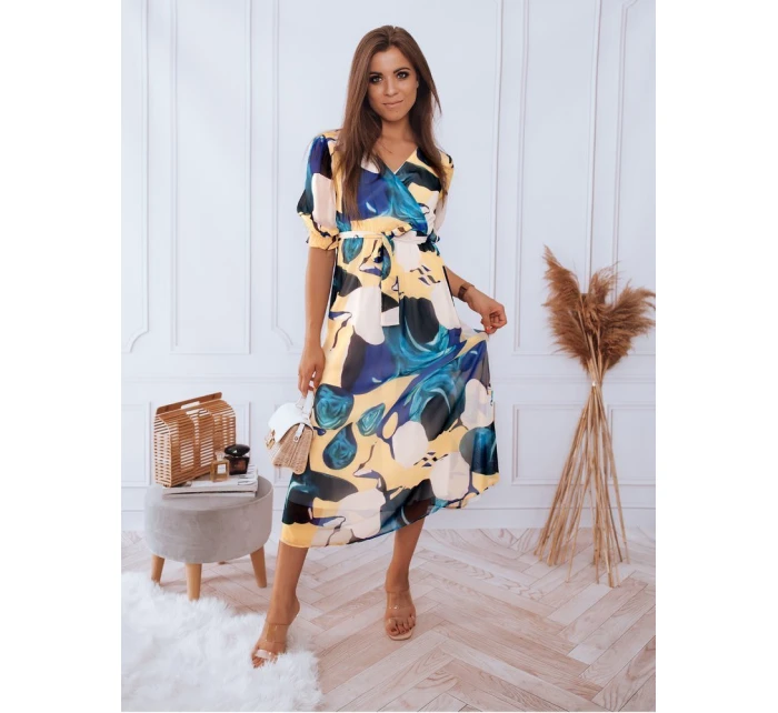 žluté šaty Dstreet model 21963514 - FashionStreet