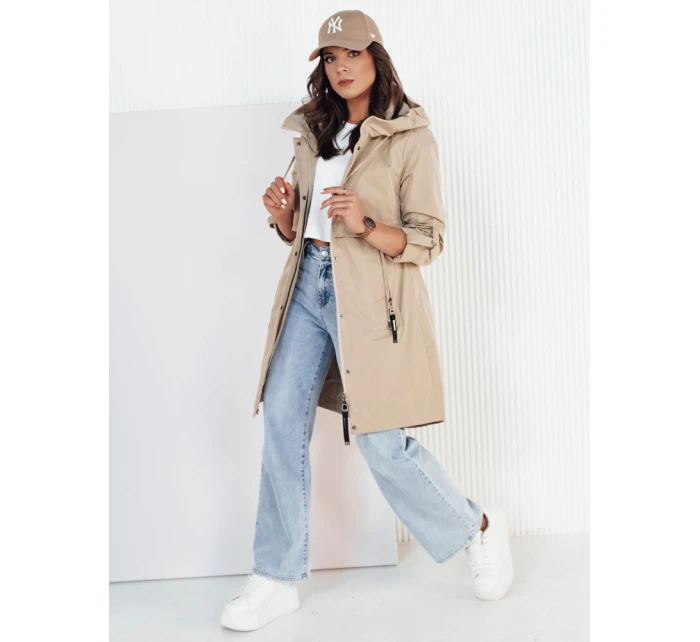 Dámská přechodná bunda parka béžová TILSON FashionStreet TY4192