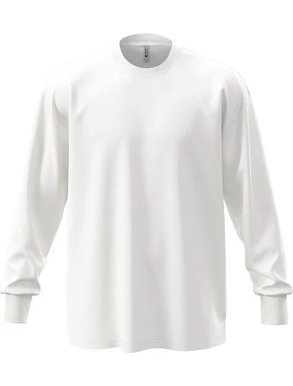 Next Level Apparel N 7211 Těžké oversize tričko s dlouhým rukávem 08.7211 white Next Level Apparel N 7211 Těžké oversize tričko s dlouhým rukávem 08.7211 white
