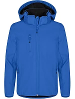 Clique Classic Softshell Jkt Jr Dětská 3-vrstvá softshellová bunda s kapucí 67.0909 royal blue Clique Classic Softshell Jkt Jr Dětská 3-vrstvá softshellová bunda s kapucí 67.0909 royal blue