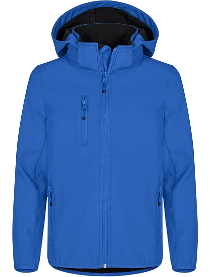 Clique Classic Softshell Jkt Jr Dětská 3-vrstvá softshellová bunda s kapucí 67.0909 royal blue Clique Classic Softshell Jkt Jr Dětská 3-vrstvá softshellová bunda s kapucí 67.0909 royal blue