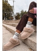 Sněhule Na Platformě S Kožešinou A Přezkou Béžové model 21714727 - Boto Sněhule Na Platformě S Kožešinou A Přezkou Béžové model 21714727 - Boto