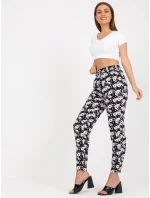Kalhoty D73771M61869M černobílé Kalhoty D73771M61869M černobílé