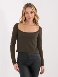 Bluzka WT BZ model 21875428 ciemny brązowy - FPrice