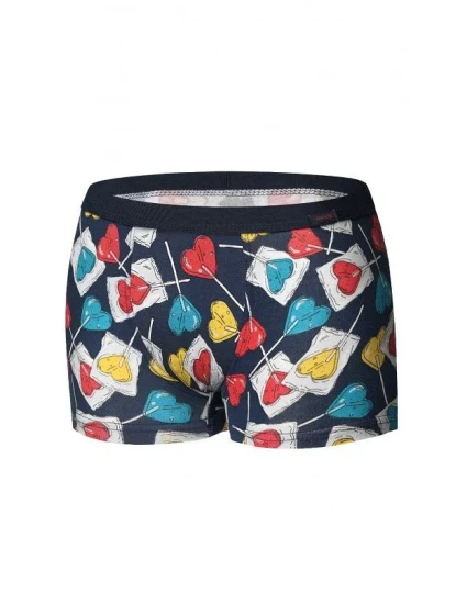 Boxerky Lollipop 280/220 Jeans-Red - Cornette Boxerky Lollipop 280/220 Jeans-Red - Cornette