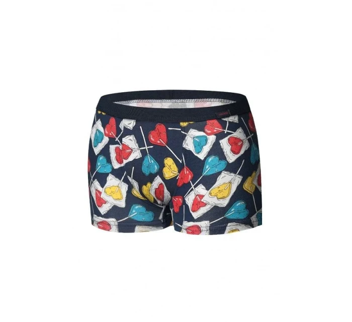 Boxerky Lollipop 280/220 Jeans-Red - Cornette Boxerky Lollipop 280/220 Jeans-Red - Cornette