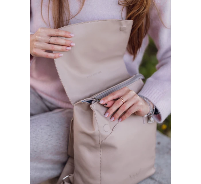 Dámský batoh Vuch Gioia Beige Dámský batoh Vuch Gioia Beige