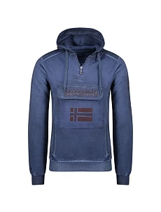 Unisex mikina Gymclass WU8270HGNO Tmavě modrá - GEONORWAY