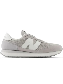 New Balance pánské tenisky 237 semišová sportovní obuv šedá (MS237LGG)