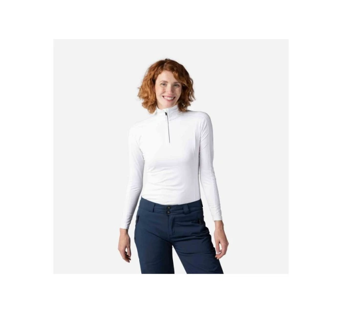 Bluza Rossignol W Classique 1/2 Zip biały Bluza Rossignol W Classique 1/2 Zip biały