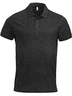 Clique Classic Lincoln S/S Pánské piqué polo z těžké bavlny 67.8244 anthracite melange Clique Classic Lincoln S/S Pánské piqué polo z těžké bavlny 67.8244 anthracite melange