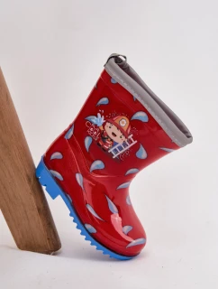 Dětské holínky červené model 21747791 - Boto