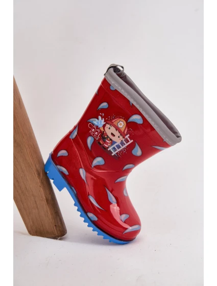 Dětské holínky červené model 21747791 - Boto Dětské holínky červené model 21747791 - Boto