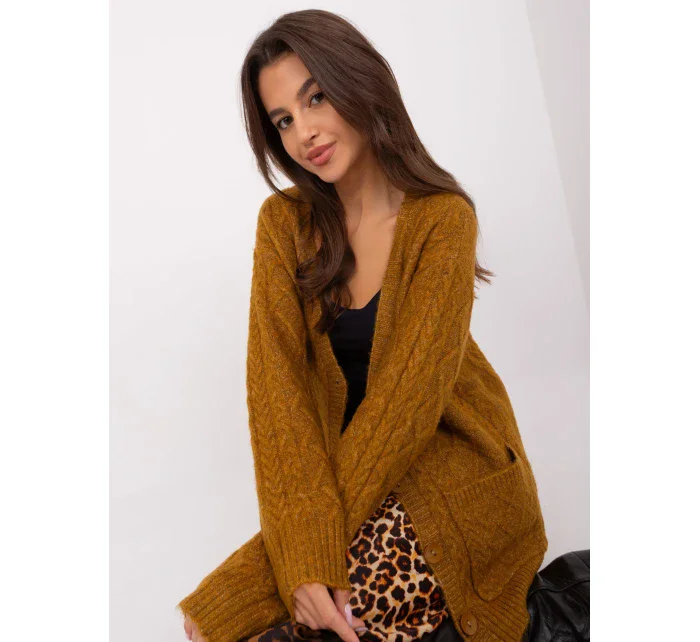 Jumper AT SW 2358.31 tmavě žlutá