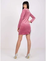 Šaty DHJ SK 6509.82P tmavě růžová