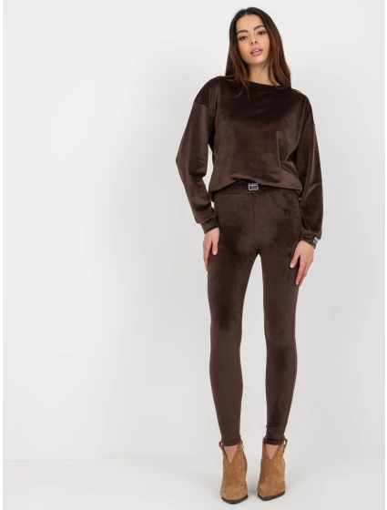 Komplet LK KMPL model 21480247 ciemny brązowy - FPrice Komplet LK KMPL model 21480247 ciemny brązowy - FPrice