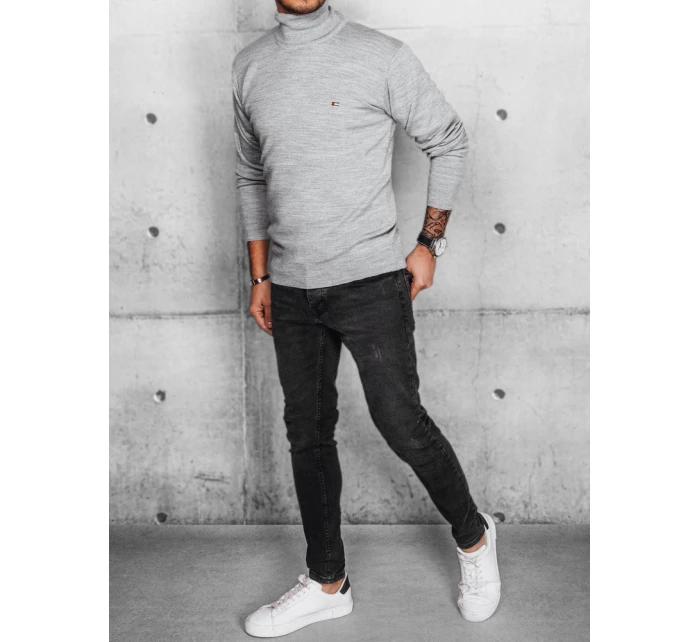 Pánský šedý svetr FashionStreet WX2171