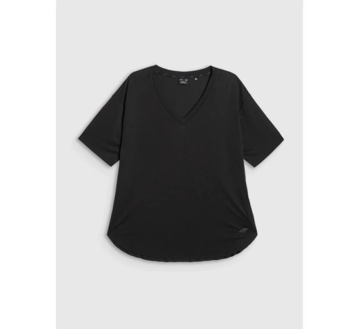 Dámské modalové tričko oversize 4F 4FRAW25TTSHF3283-21S