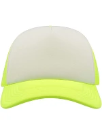 Rapper 5 panelová síťovaná kšiltovka model 22478735 yellow fluo - Atlantis Headwear Rapper 5 panelová síťovaná kšiltovka model 22478735 yellow fluo - Atlantis Headwear