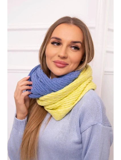 KN14 Dámský dvoubarevný čepec kiwi+jeans KN14 Dámský dvoubarevný čepec kiwi+jeans