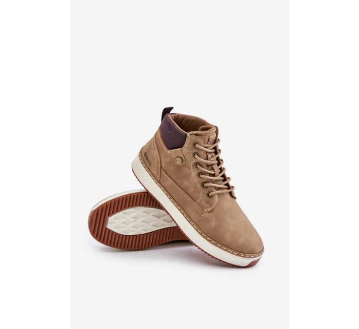 Šněrovací Pánské Boty Big Star OO174560 Hi-Poly System Hnědé
