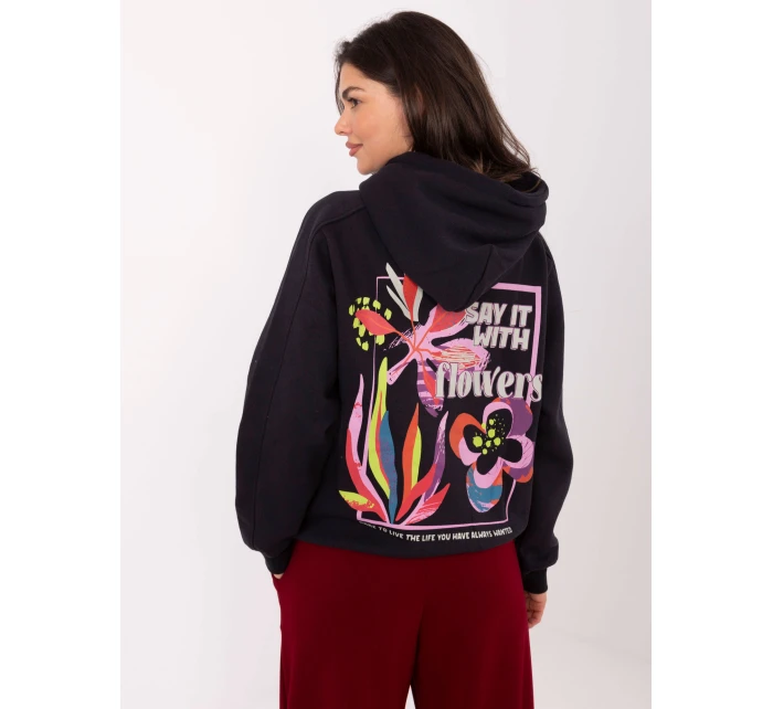 Mikina D10600BK02784A graphite Mikina D10600BK02784A graphite