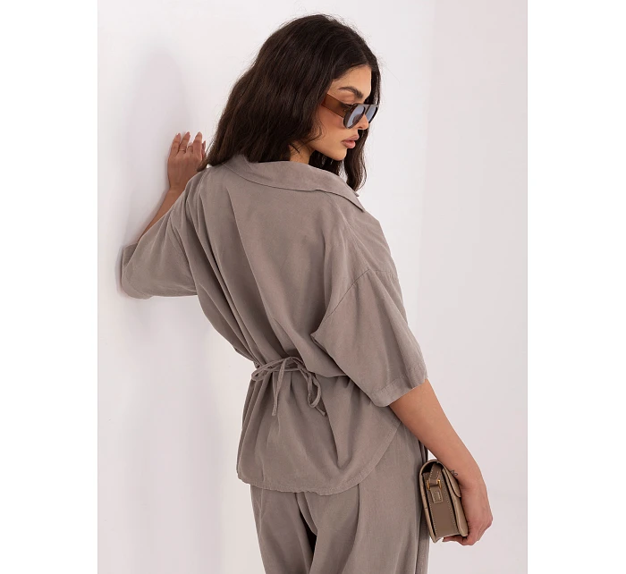 Koszula IT KS model 22047081 ciemny bezowy - FPrice