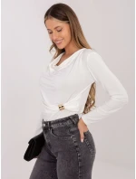 Bluzka MI BZ model 21786419 ecru - FPrice Bluzka MI BZ model 21786419 ecru - FPrice