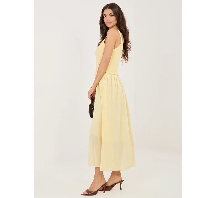 Šaty MI SK 22586.62 světle žluté