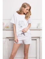 Pyžamo model 17599219 Short White - Aruelle
