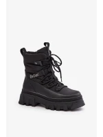 Dámské sněhule na zip Lee Cooper LCJ-24-47-3144 Černé Dámské sněhule na zip Lee Cooper LCJ-24-47-3144 Černé