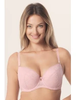 Petra Vyztužená podprsenka růžová