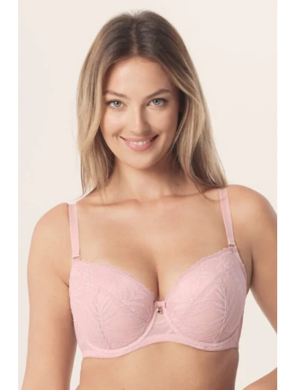 Petra Vyztužená podprsenka růžová