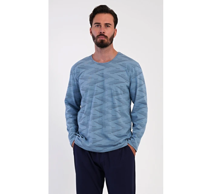Pánské pyžamo dlouhé model 21773568 - Vienetta MAN