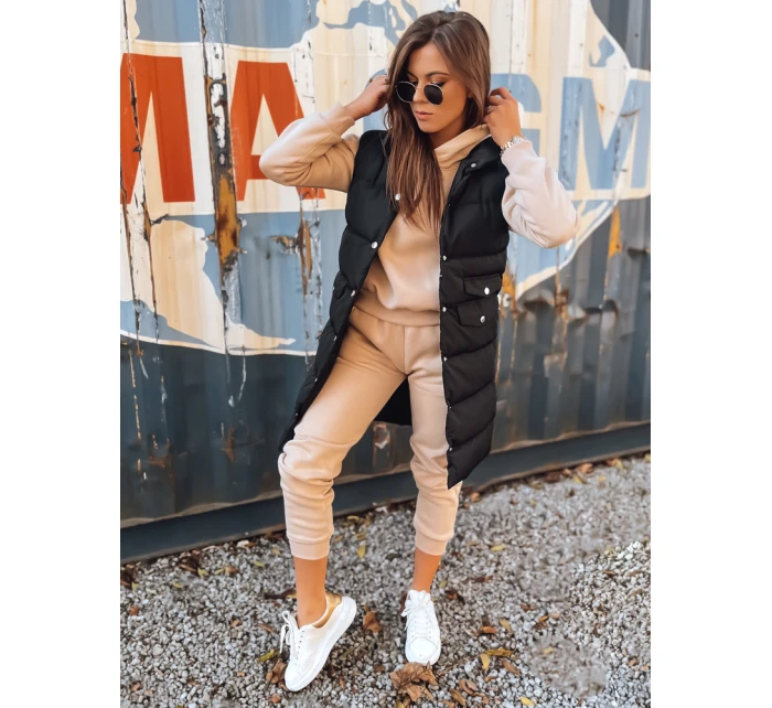 Dámská vesta WILLY černá FashionStreet TY2391 Dámská vesta WILLY černá FashionStreet TY2391