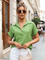 Dámské tričko VIOLETTA green FashionStreet DY0290 Dámské tričko VIOLETTA green FashionStreet DY0290