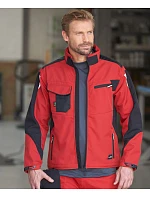 JN Pracovní letní softshellová bunda Strong 02.0 red/black model 22491963 - Daiber JN Pracovní letní softshellová bunda Strong 02.0 red/black model 22491963 - Daiber