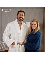 Organic Bathrobe Župan z bio bavlny model 22527224 anthracite - The One Towelling Organic Bathrobe Župan z bio bavlny model 22527224 anthracite - The One Towelling
