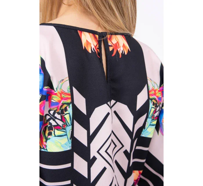 šaty s vázáním v béžové model 18748169 - K-Fashion šaty s vázáním v béžové model 18748169 - K-Fashion