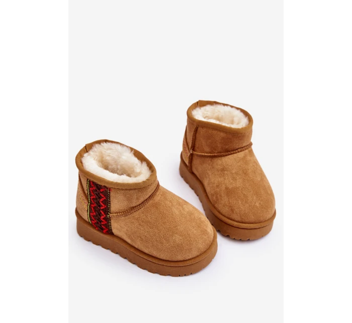 Dětské zateplené sněhule Camel Leonora Dětské zateplené sněhule Camel Leonora