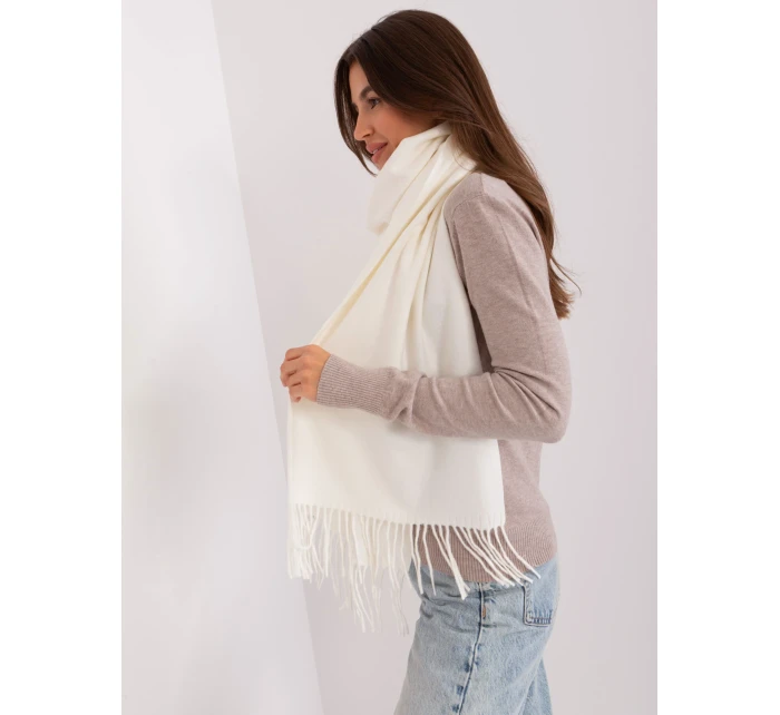 Szalik AT SZ model 18949440 ecru - FPrice Szalik AT SZ model 18949440 ecru - FPrice