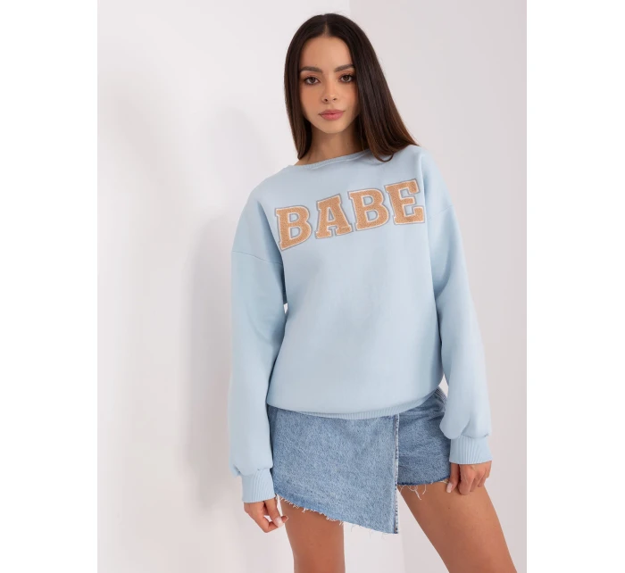 Bluza EM BL 617 model 18909385 jasny niebieski - FPrice Bluza EM BL 617 model 18909385 jasny niebieski - FPrice