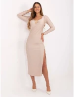 Sukienka IT SK model 21320014 beżowy - FPrice