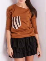 Halenka CZ BZ 1694.08 světle hnědá