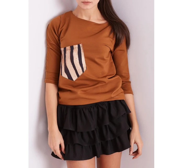 Halenka CZ BZ 1694.08 světle hnědá