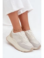 Dámské kožené tenisky Big Star HI-POLY SYSTEM – bílé Dámské kožené tenisky Big Star HI-POLY SYSTEM – bílé