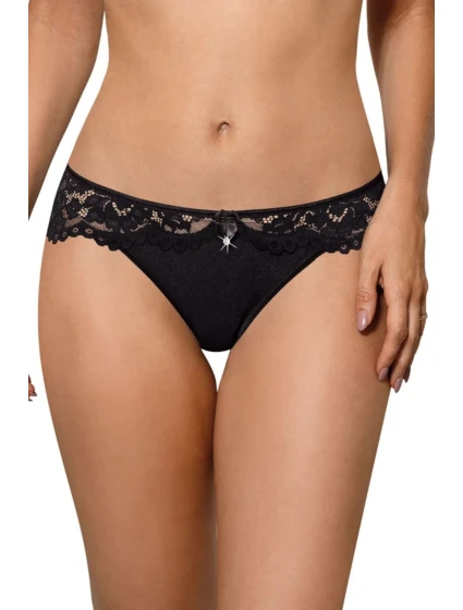 Dámské kalhotky model 20905444 black - Roza Dámské kalhotky model 20905444 black - Roza