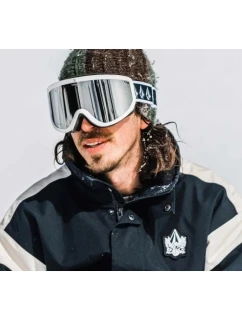Dámské/pánské sportovní snowboardové brýle Volcom Footprints silver (VG0622116)