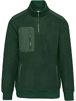 905 Pracovní fleecová mikina s 1/4 zipem model 22514431 forest green - WK 905 Pracovní fleecová mikina s 1/4 zipem model 22514431 forest green - WK