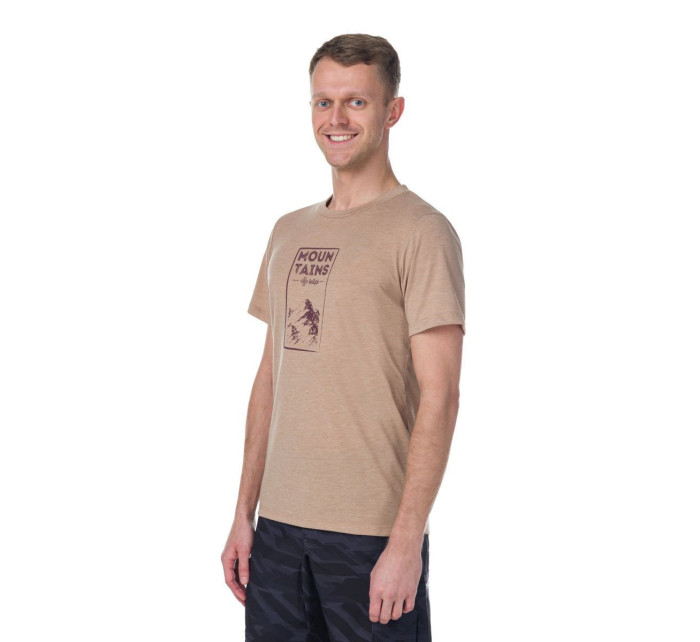 Pánské funkční tričko Garove-m světle šedá - Kilpi
